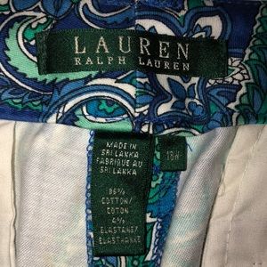 Ralph Lauren paisley shorts
